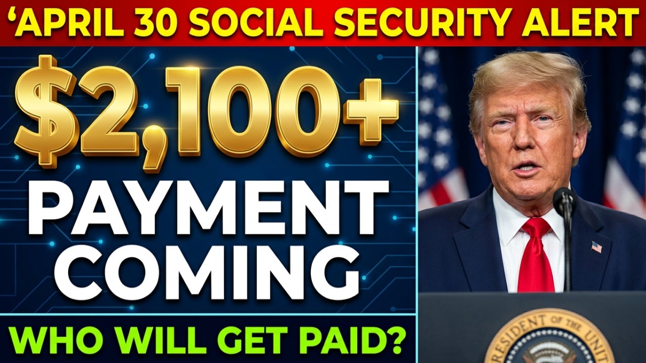 Social Security's April 30 Deposit: Who Gets The $2,100+ Payment?