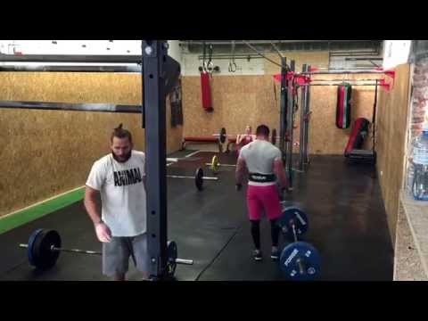 Project Mjollnir - thrusters, deathlift & bar muscle up