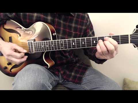 Round Midnight - Thelonious Monk - Solo Guitar