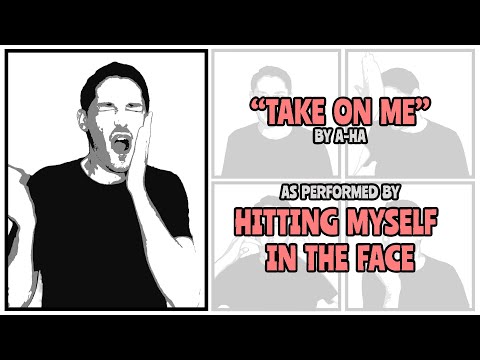 Guy Hilariously Performs a-ha's 'Take On Me' By Hitting Every Part Of His Body, And It's A Bop