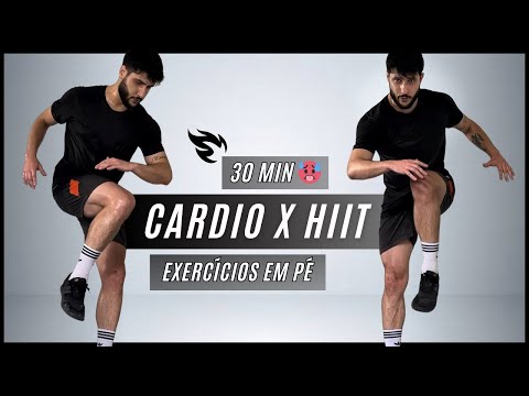 30 MIN CARDIO HIIT WORKOUT - EVERYONE STANDING - Full Body, No Equipment, Home Workout