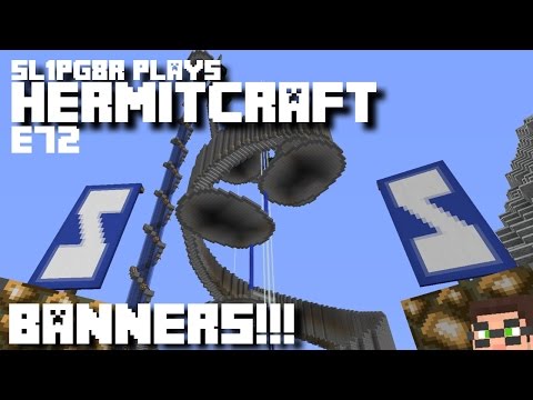 Minecraft Hermitcraft LP E72 - BANNERS!!! ( Let's Play )