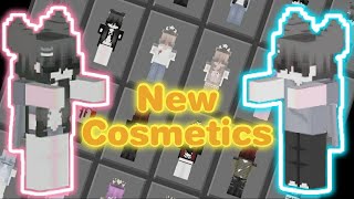 MCPE 1.20.81 New 50+ cosmetics skins with cape And pack.