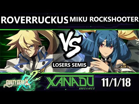 F@X 274 GGXRD2 -  RoverRuckus (Ky) Vs. HPF | Miku RockShooter (Dizzy) - Guilty Gear XRD Rev 2 LS