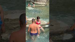 ☀️The Wonder Of Cleopatra Pool Turkey -Wonderful Day?️ #cleopatra #pamukkale #travel