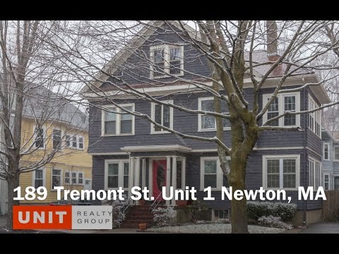 189 Tremont Street Unit 1 Newton MA 02458