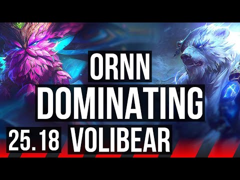 ORNN vs VOLIBEAR (TOP) | 9/4/23, Dominating | EUW Master | 25.18