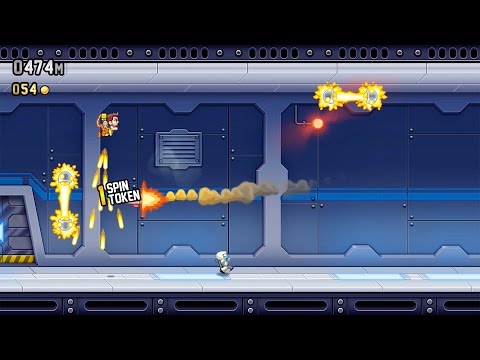 Jetpack Joyride (Apple TV) Demo