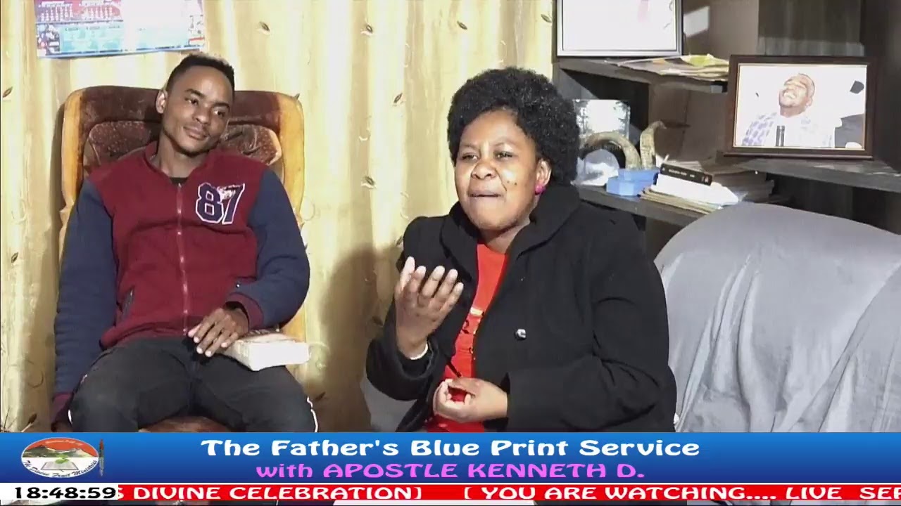 THE FATHER'S BLUE PRINT SERVICE  18 JUNE 2020