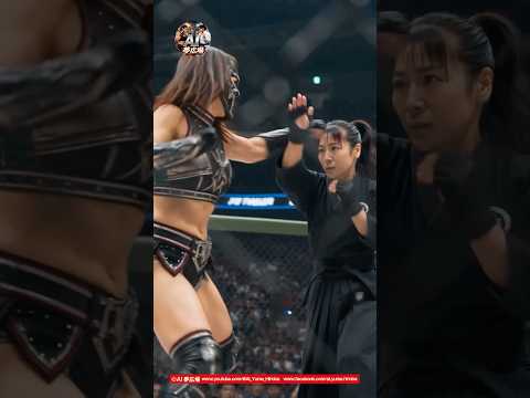 【怒りの逆襲！連打TKO】謎の覆面格闘家 vs 古武術家  #Kobudo #mma  #異種格闘技