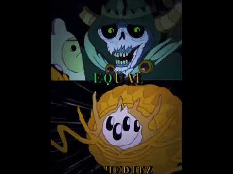 THE LICH VS ORGALORG #adventuretimeedit #thelich #shorts