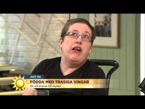 Maria och Stina vill krossa myten om CP-skador - Nyhetsmorgon (TV4)