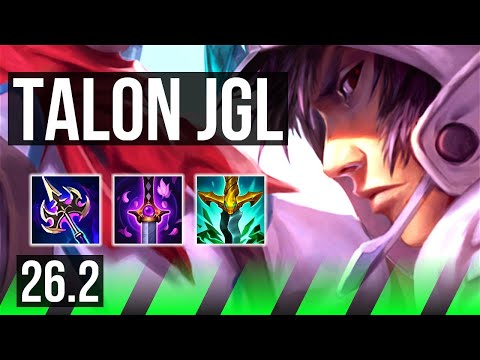 TALON vs VOLIBEAR (JGL) | Phase Rush | EUW Grandmaster | 26.2