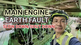 MAIN ENGINE EARTH FAULT | MARINE ELECTRICIAN