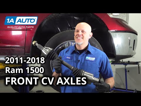 How to Replace Front CV Axles 2011-2018 Ram 1500