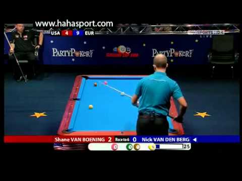 Mosconi Cup 2011 Day 3 Part 3 of 3