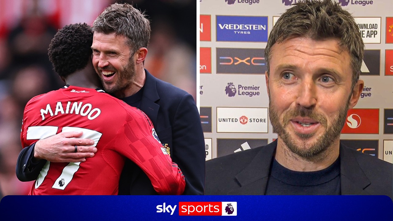 Michael Carrick's FULL post-match interview after thrilling 3-2 win against Liverpool!