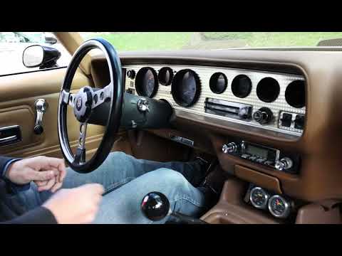 1976 Pontiac Trans Am start up and test drive.