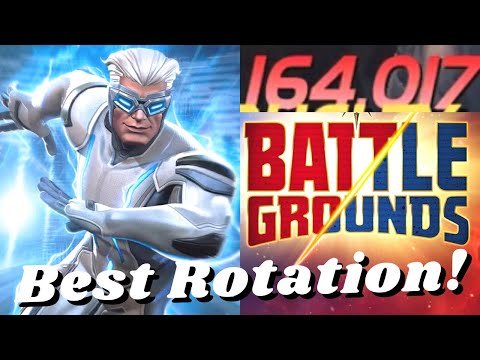 Best Quicksilver Rotation for Battlegrounds Explained! (60-70 secs) | Marvel Contest of Champions