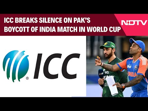 ICC Breaks Silence On Pakistan Boycotting T20 World Cup 2026 Game Against India