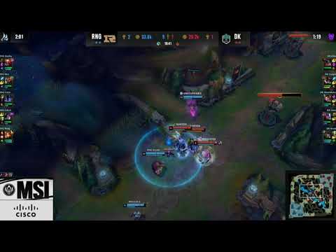 Xiaohu INSANE Everfrost and Gragas Ult COMBO | MSI 2021 | RNG vs DWG KIA