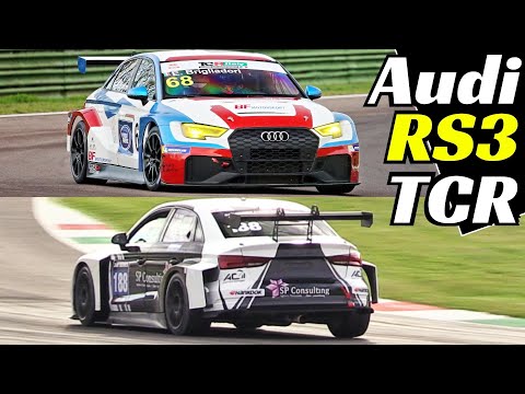 Audi RS3 LMS DSG & SEQ - 350Hp 2.0-Litre Turbo Engine - TCR Cars at Mugello & Imola Circuits!