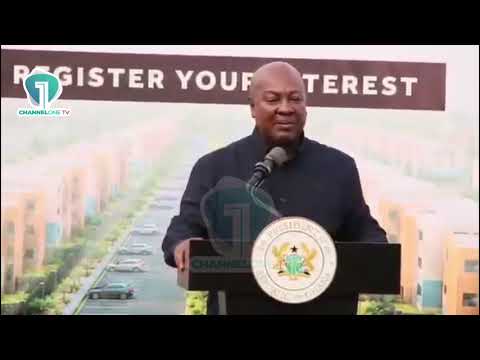Prez Mahama: First 700 Saglemi Homes Will Be Commissioned By March 2027