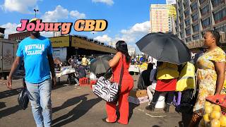 Inside Johannesburg CBD 😳 | Busy Afternoon Street Walk