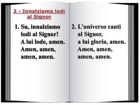 2 Innalziamo lodi al Signor - Innario Chiesa Avventista 2014