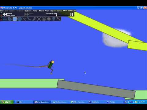 Phun Jetpack Scene