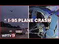 Plane lands on Florida highway, crushes Toyota Camry