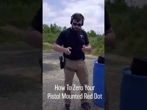 Here's How To Zero Your New Red Dot!