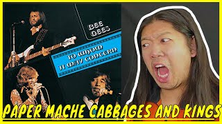 Bee Gees Paper Mache Cabbages And Kings Reaction