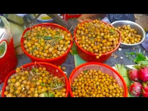 Cambodian Street Food - Amazing Food Tour Around Phnom Penh Market Video