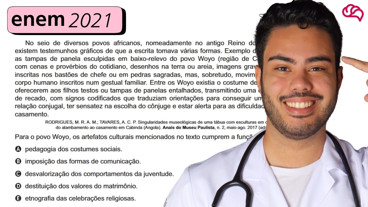 Resolução em Vídeo — Questão 83 ENEM 2021