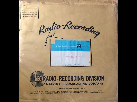 NBC Transcription / Jazz on a Summer's Day / 1, 2