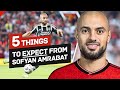 5 Things To Expect From Sofyan Amrabat At Manchester United