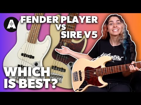Fender Player Jazz Bass vs Sire V5!