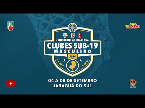 APAB BLUMENAU X AJAB / SECEL  | CAMPEONATO SUL-BRASILEIRO SUB-19 MASCULINO 2024 DE BASQUETE