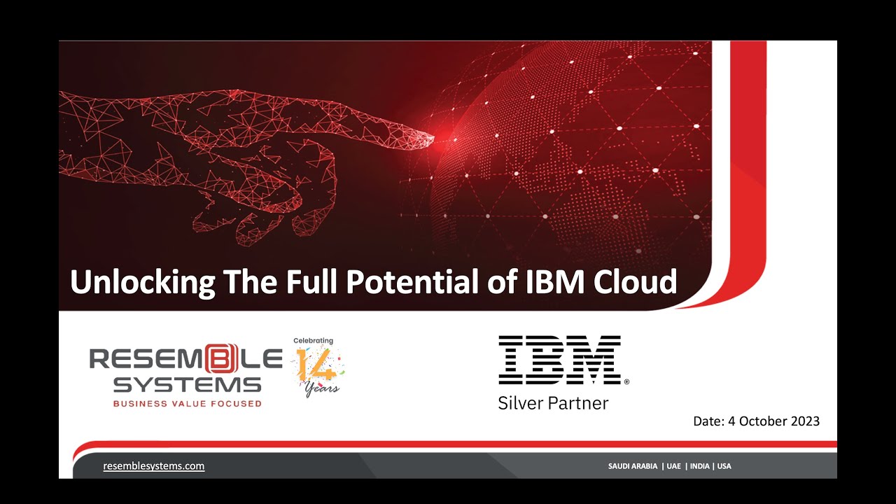 Webinar | Unlocking The Full Potential of IBM Cloud | 4 Oct 2023