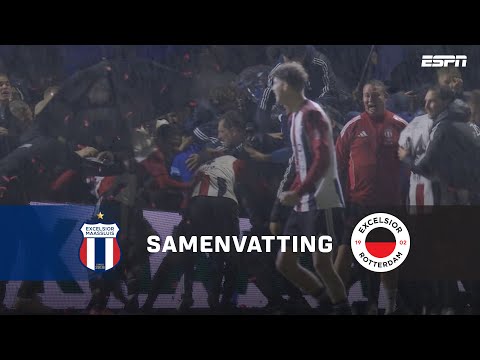 BIZARRE SCRIMMAGE-GOAL in LAATSTE MINUUT VERLENGING!🤯 | Samenvatting Excelsior Maassluis - Excelsior