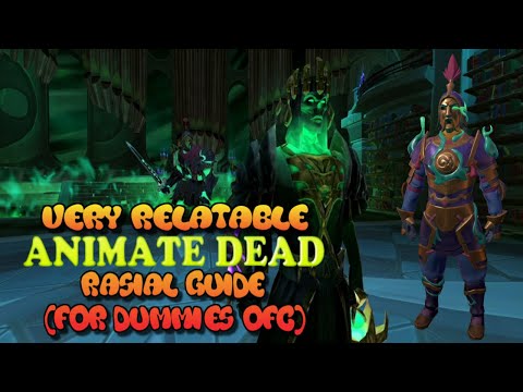 Totally Relatable ANIMATE DEAD Rasial Guide - RuneScape Necromancy 2023