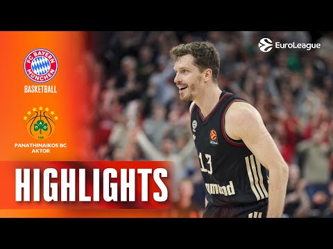 Late Threes CHANGE EVERYTHING | Bayern - Panathinaikos | R22 BASKETBALL HIGHLIGHTS 2025-26