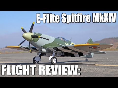 From the Field -- E-flite Spitfire MkXIV Flight Review (The RC Geek)