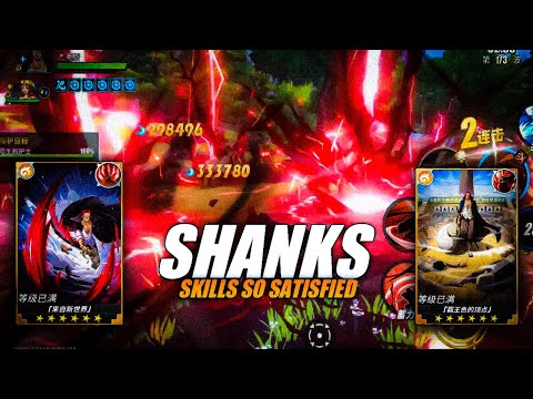Shanks Skills So Satisfied - One Piece Fighting Path