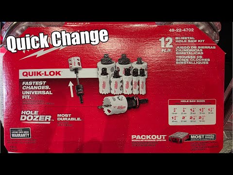 Milwaukee's Game-Changing QUIK-LOK Hole Saw Arbor: Is This the End of All Other Arbors?