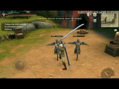 Errant: Hunter Soul Warblade gameplay