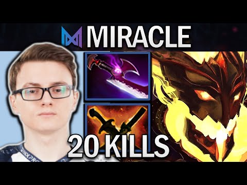 Shadow Fiend Dota 2 Gameplay Nigma.Miracle with SNY and Silveredge #dota #dota2
