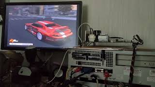 2000 Ridge Racer V Arcade Battle Game Play (Actual Hardware)