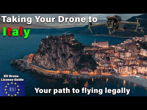 Bringing Your Drone to Italy - EU Drone License Guide